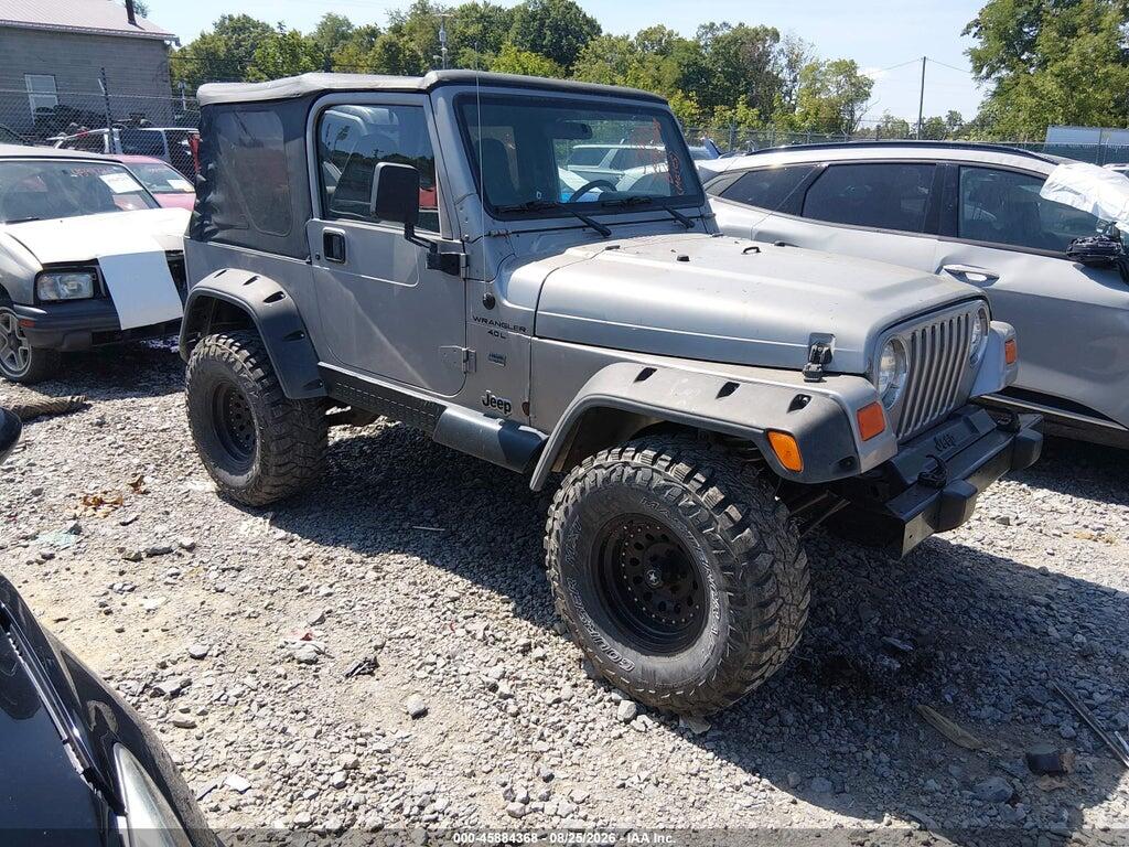 2001 JEEP WRANGLER 1J4FA49S81P343953