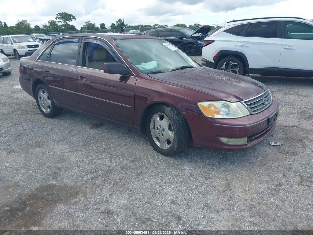 2003 TOYOTA AVALON 4T1BF28B43U330371
