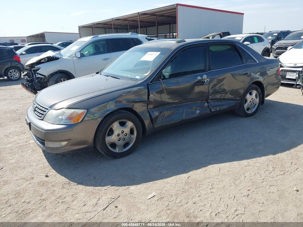 4T1BF28B63U313135 2003 TOYOTA AVALON photo no. 2