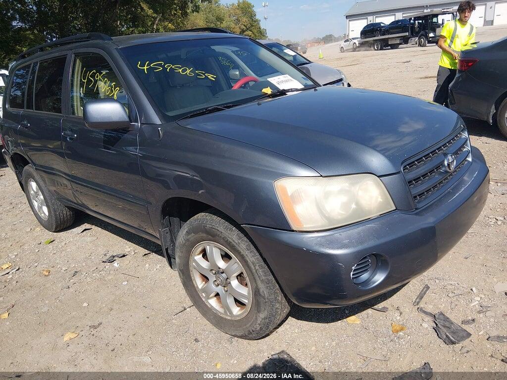 2003 TOYOTA HIGHLANDER JTEHF21A130120524