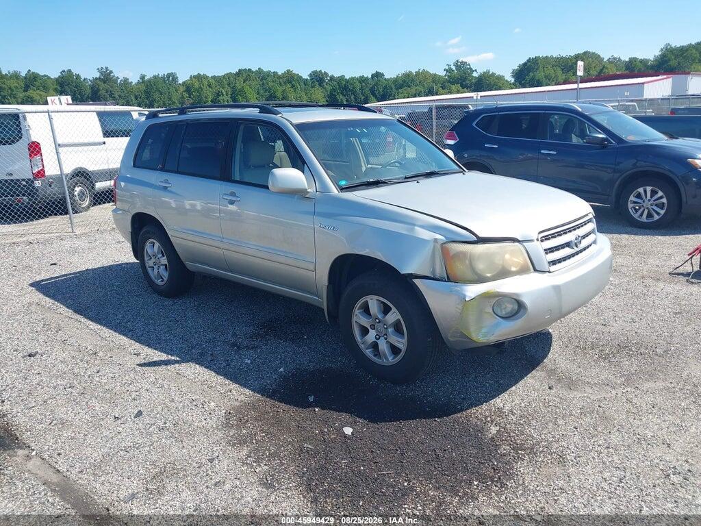 2003 TOYOTA HIGHLANDER JTEHF21A230124792