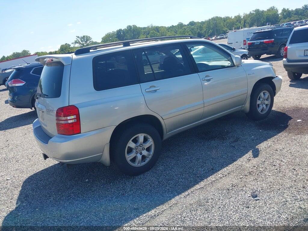 JTEHF21A230124792 2003 TOYOTA HIGHLANDER photo no. 4
