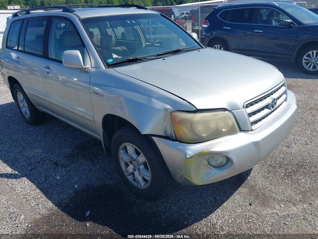 JTEHF21A230124792 2003 TOYOTA HIGHLANDER photo no. 6