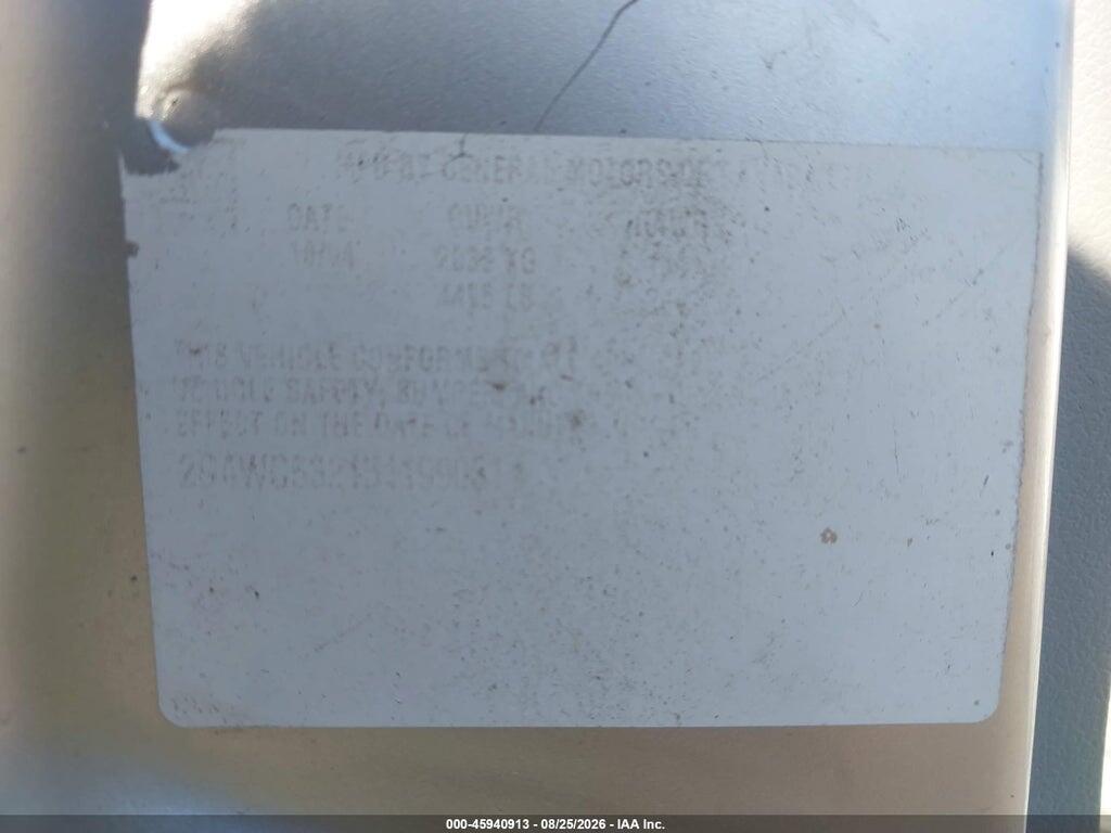 2G4WC532151199031 2005 BUICK LACROSSE photo no. 9