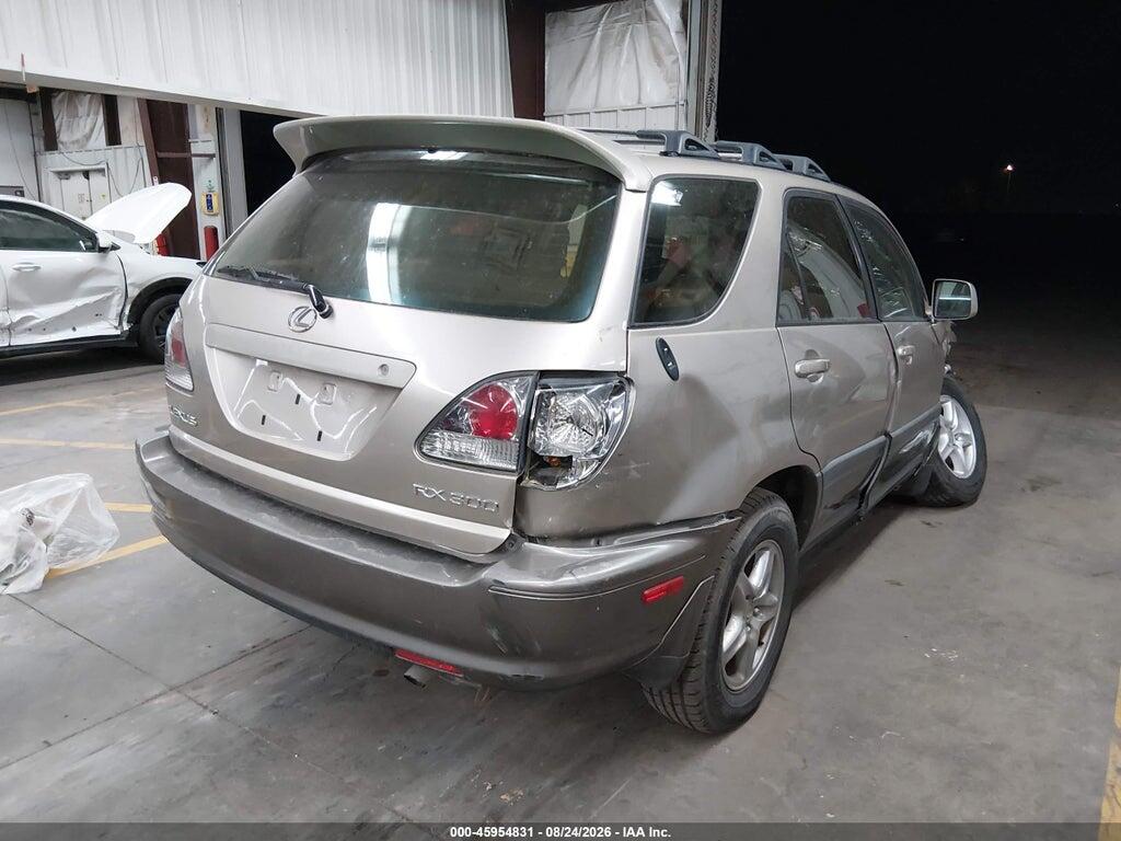 JTJGF10U710083849 2001 LEXUS RX 300 photo no. 4