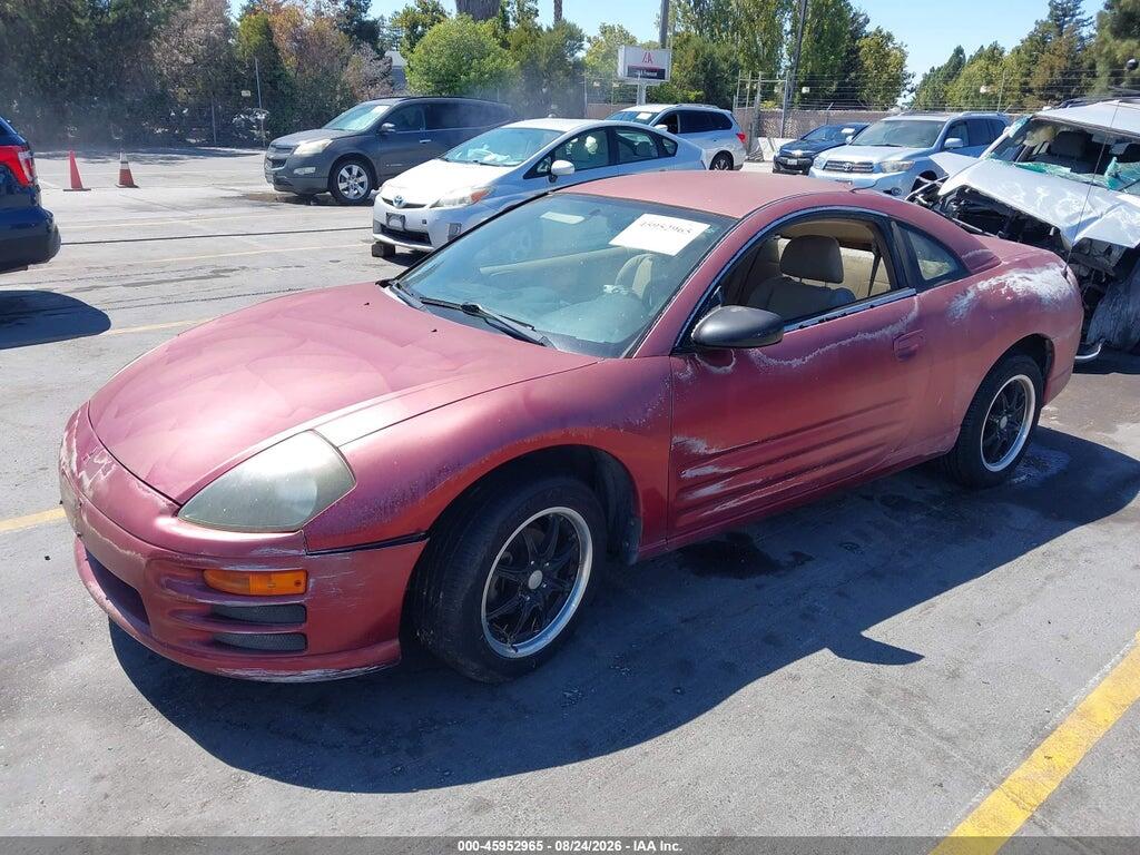 4A3AC34G31E204636 2001 MITSUBISHI ECLIPSE photo no. 2