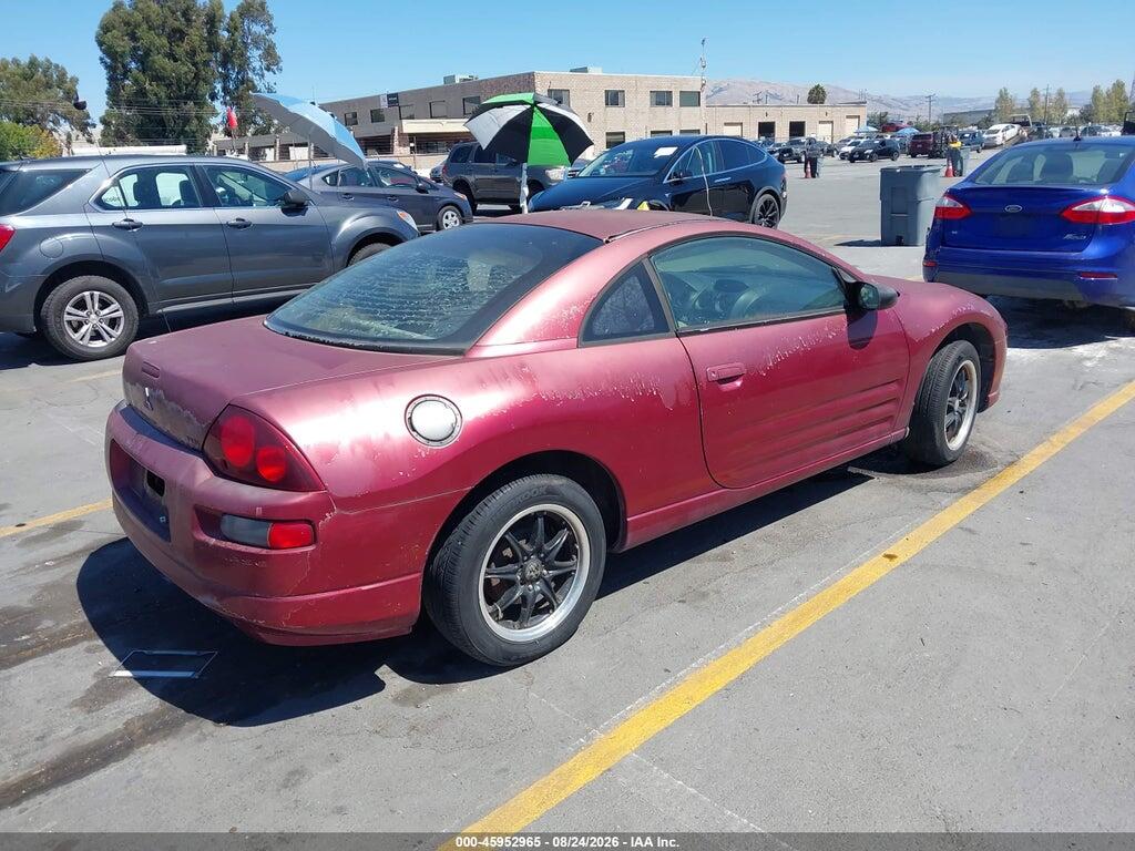 4A3AC34G31E204636 2001 MITSUBISHI ECLIPSE photo no. 4