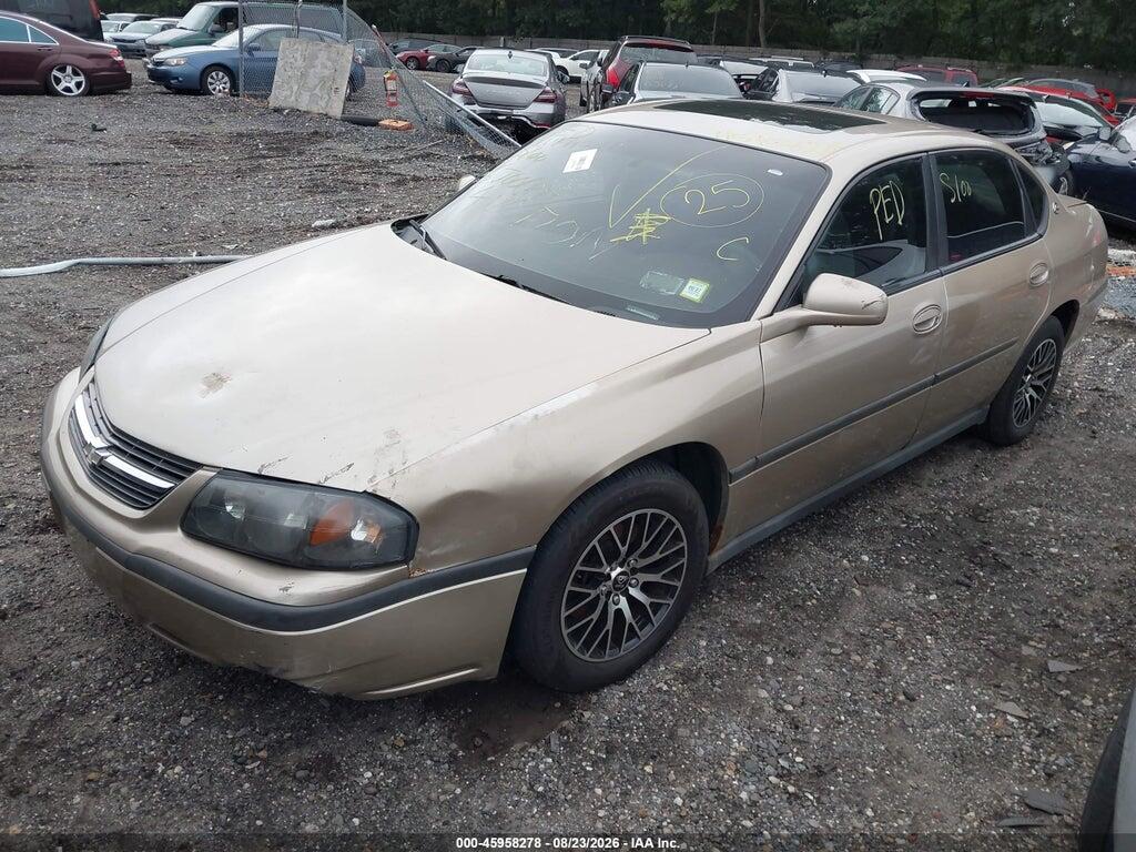 2G1WF52E159292326 2005 CHEVROLET IMPALA photo no. 2
