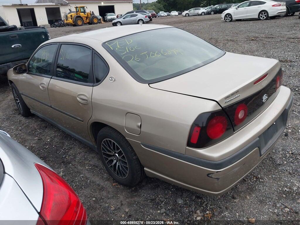 2G1WF52E159292326 2005 CHEVROLET IMPALA photo no. 3