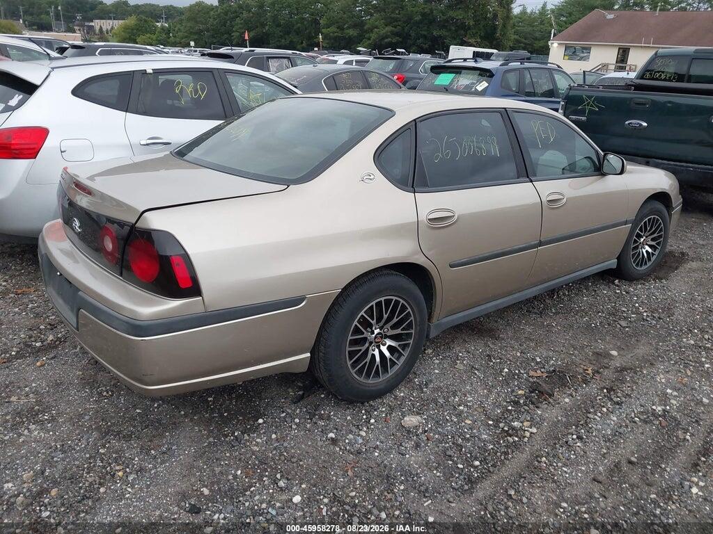 2G1WF52E159292326 2005 CHEVROLET IMPALA photo no. 4