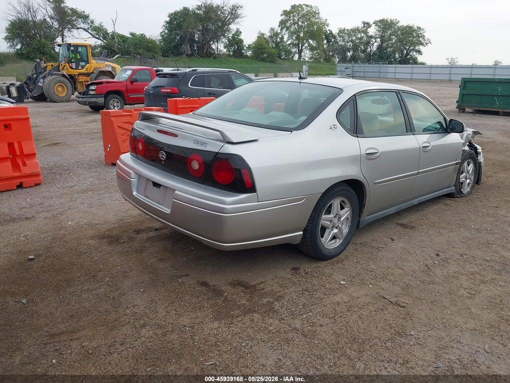 2G1WF52E159301607 2005 CHEVROLET IMPALA photo no. 4