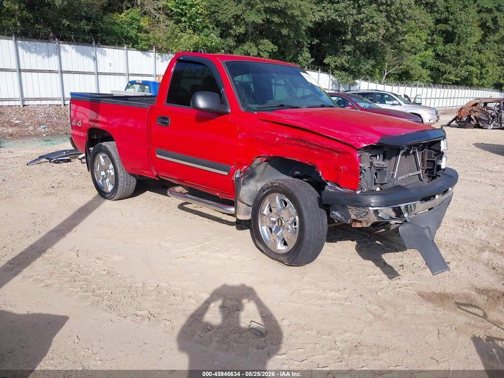 2005 CHEVROLET SILVERADO 1500 1GCEK14V65Z102238