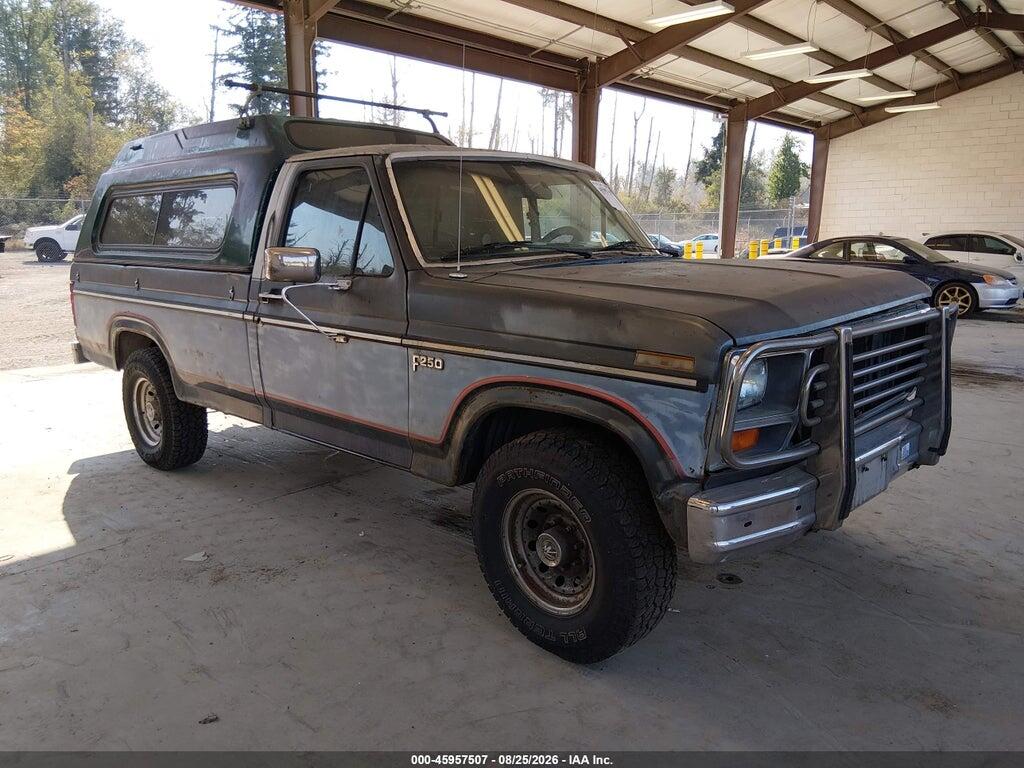 1985 FORD F250 1FTEF25H1FPB27242