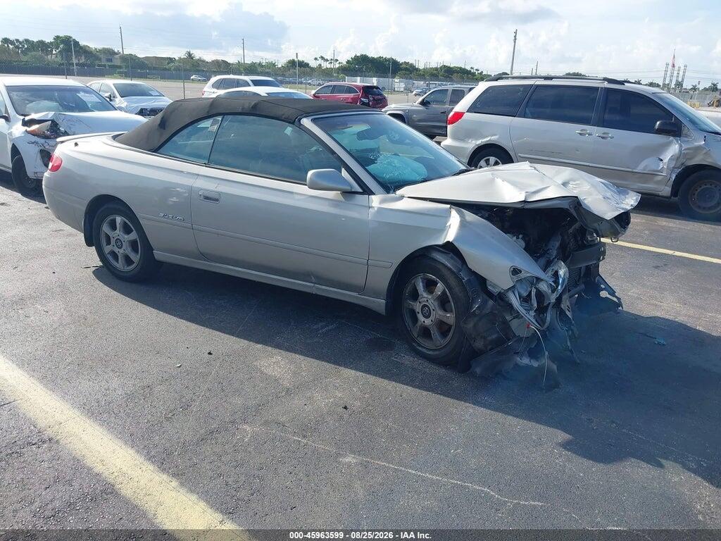 2001 TOYOTA CAMRY SOLARA 2T1FF22P31C495221