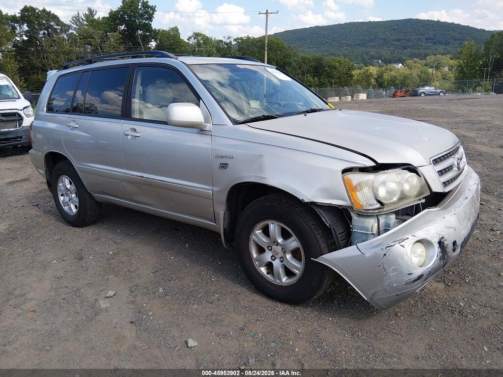 2001 TOYOTA HIGHLANDER JTEHF21A710012390