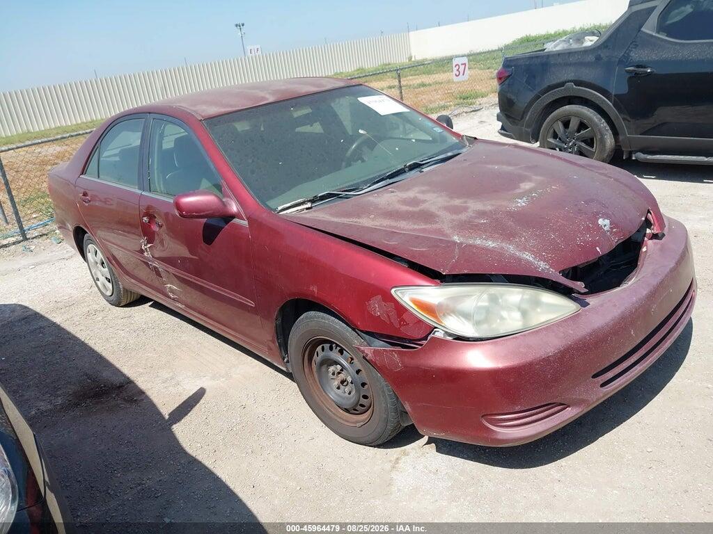 2002 TOYOTA CAMRY 4T1BE32K92U083123