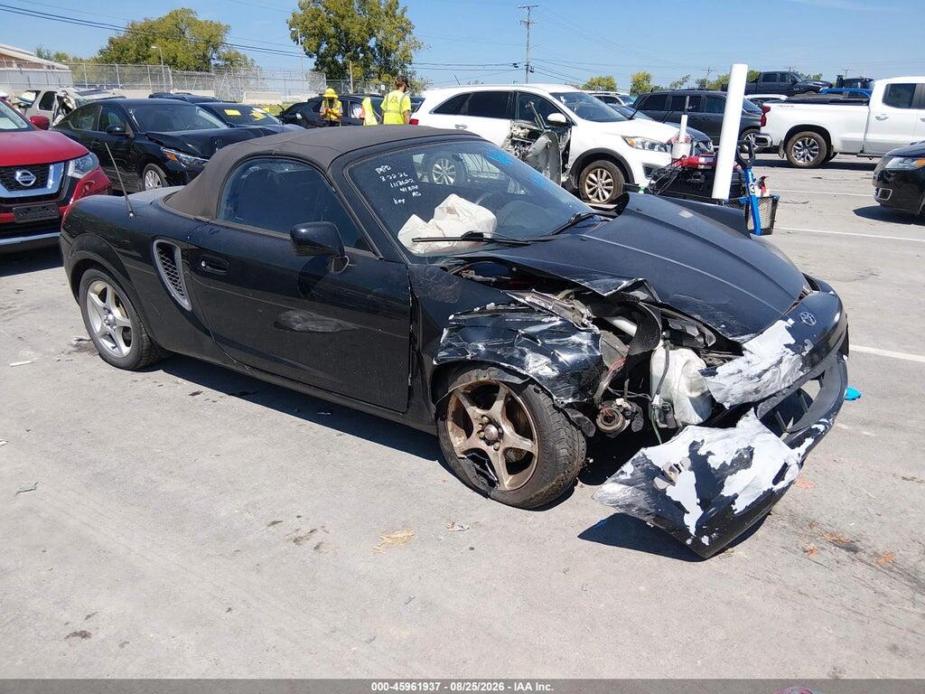2002 TOYOTA MR2 SPYDER JTDFR320020041858