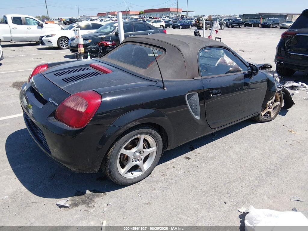 JTDFR320020041858 2002 TOYOTA MR2 SPYDER photo no. 4