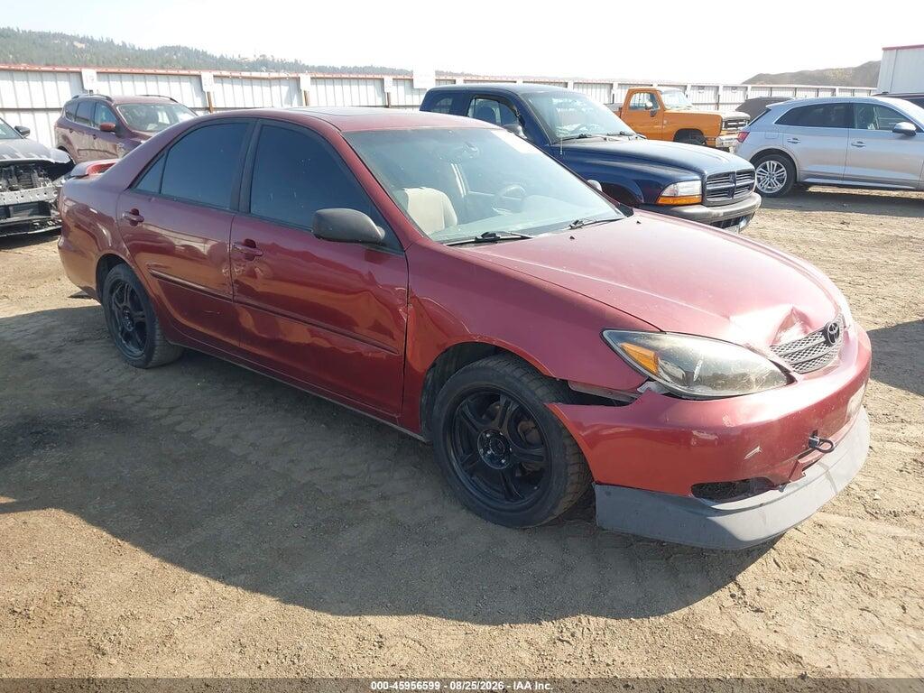 2002 TOYOTA CAMRY JTDBE32K520117635