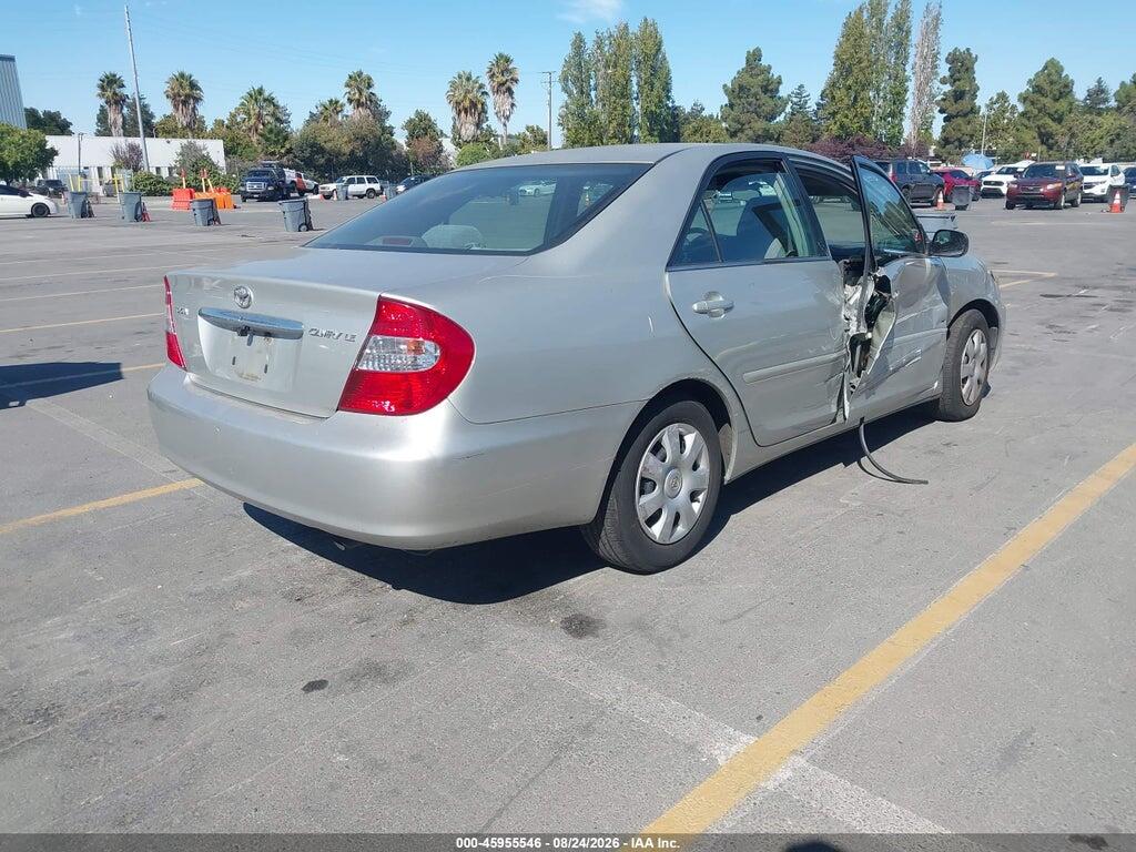 4T1BE32K02U549893 2002 TOYOTA CAMRY photo no. 4