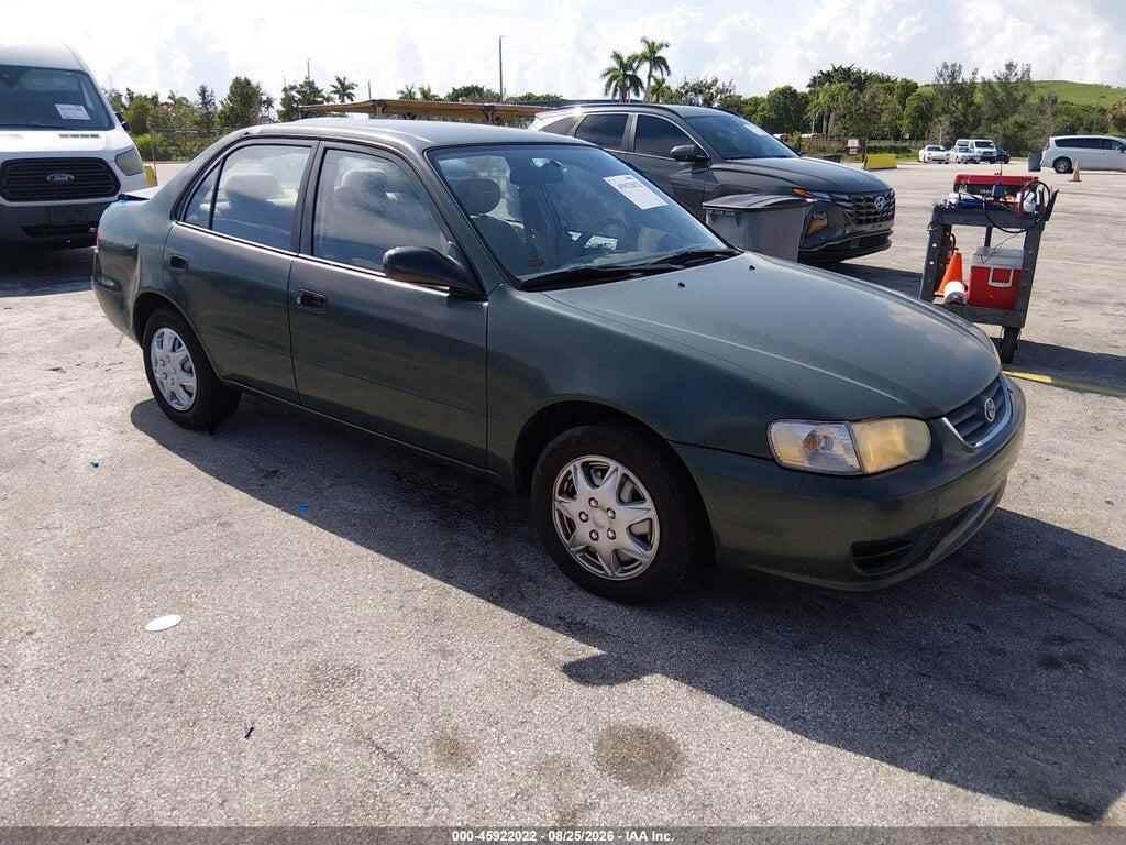 2002 TOYOTA COROLLA 1NXBR12E72Z610627