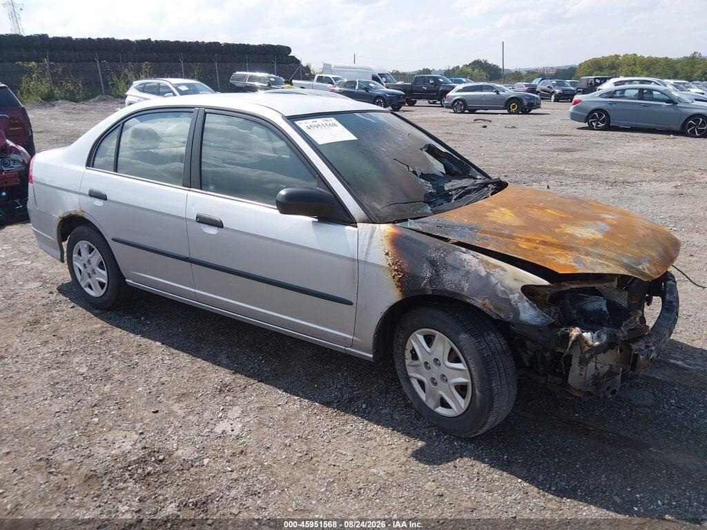 2005 HONDA CIVIC 2HGES16365H504144