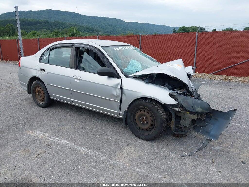 2005 HONDA CIVIC 2HGES166X5H518753