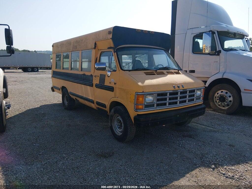 1991 DODGE RAM WAGON 2B5WB31Z8MK407158
