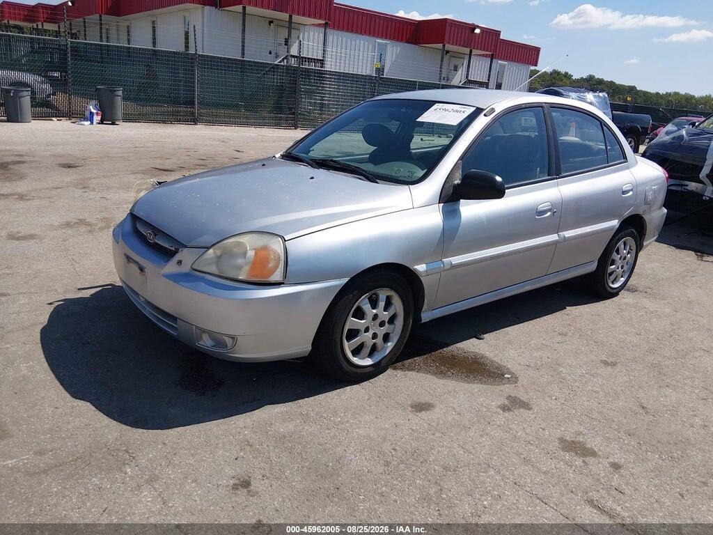 KNADC125256400425 2005 KIA RIO photo no. 2