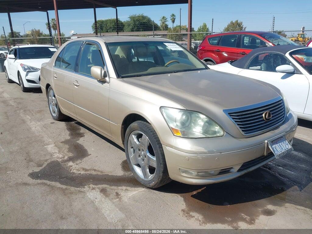 2005 LEXUS LS 430 JTHBN36F755019127