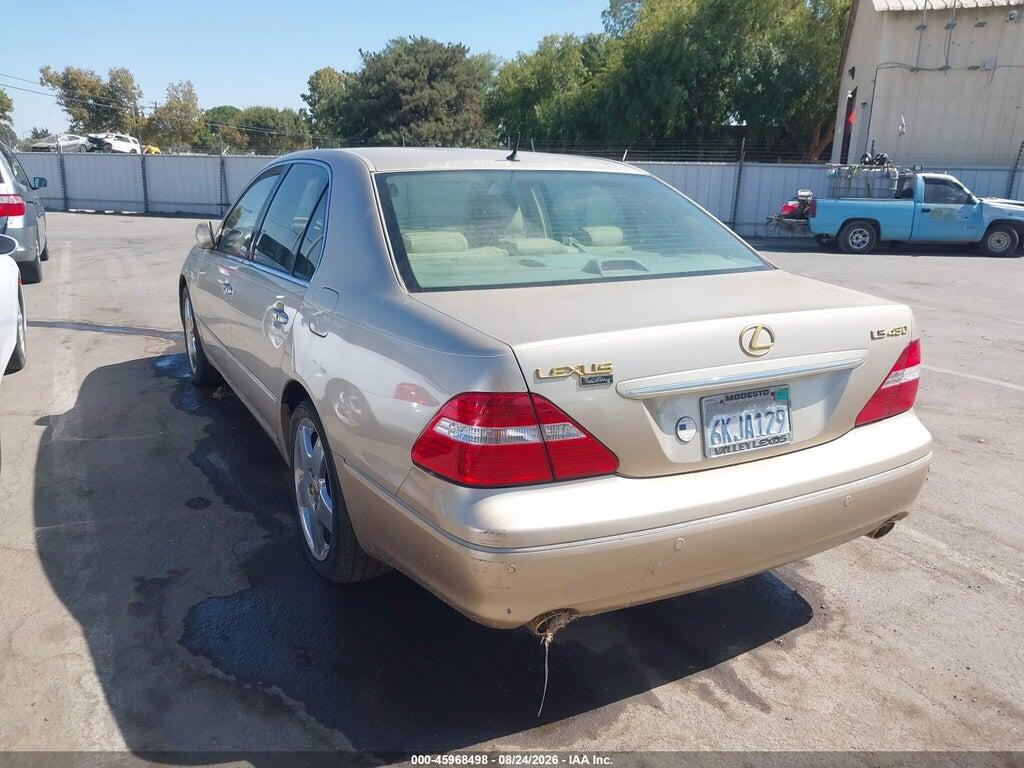 JTHBN36F755019127 2005 LEXUS LS 430 photo no. 3