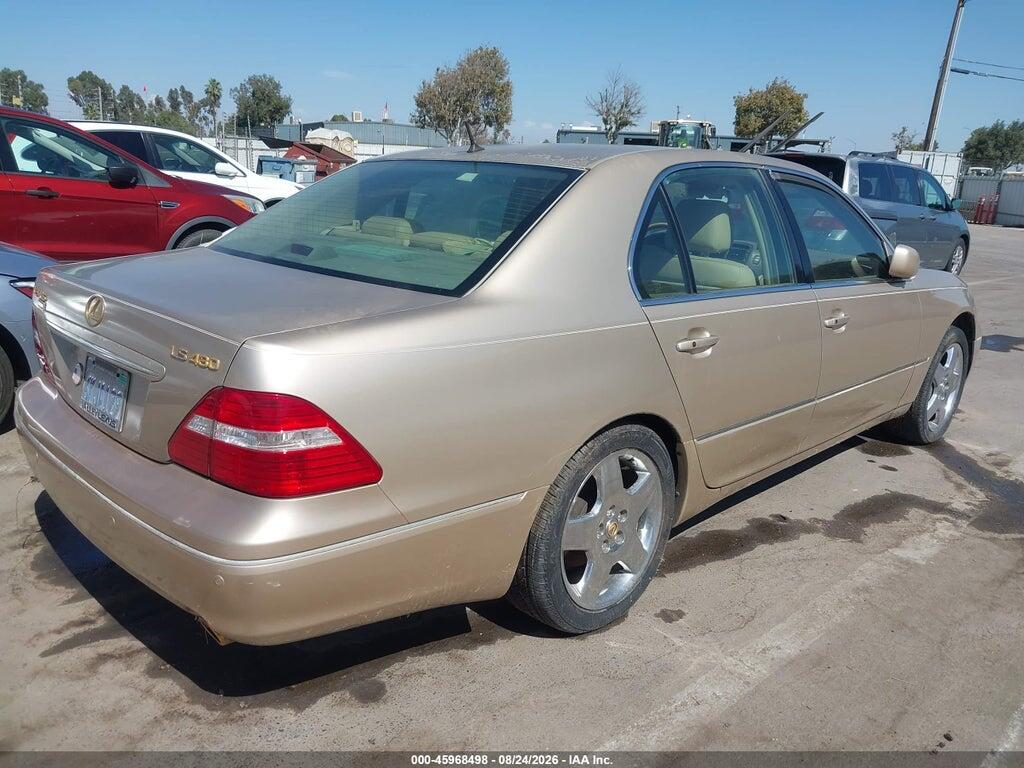 JTHBN36F755019127 2005 LEXUS LS 430 photo no. 4