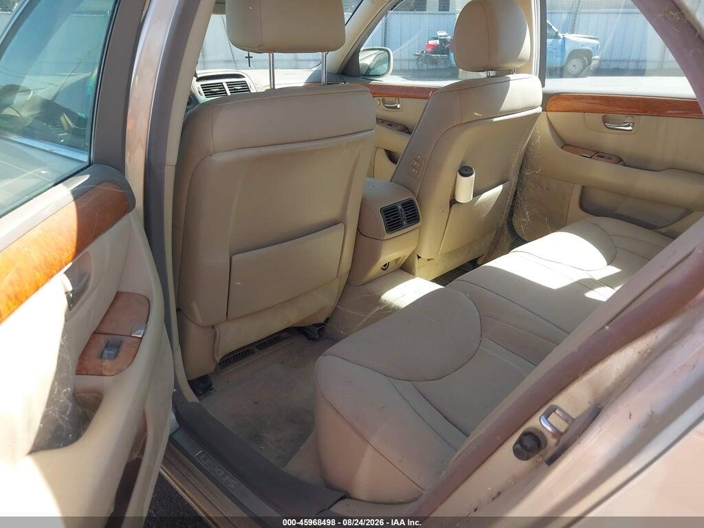 JTHBN36F755019127 2005 LEXUS LS 430 photo no. 8