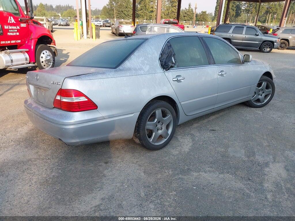 JTHBN36F955010834 2005 LEXUS LS 430 photo no. 4