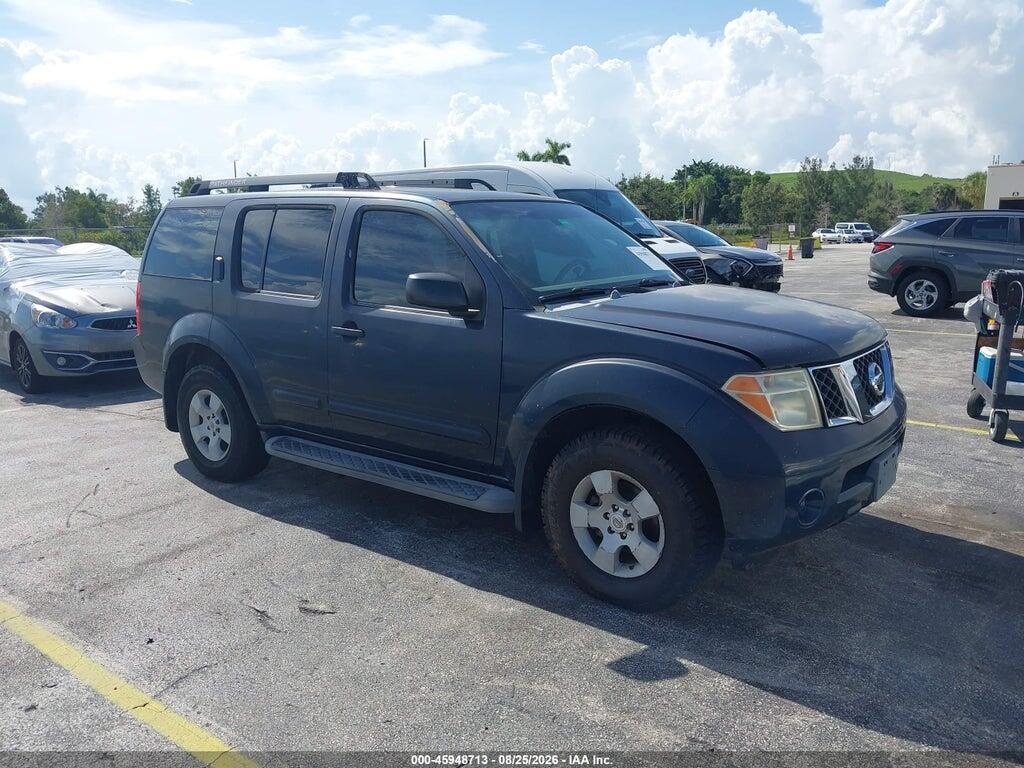 2005 NISSAN PATHFINDER 5N1AR18W95C782051