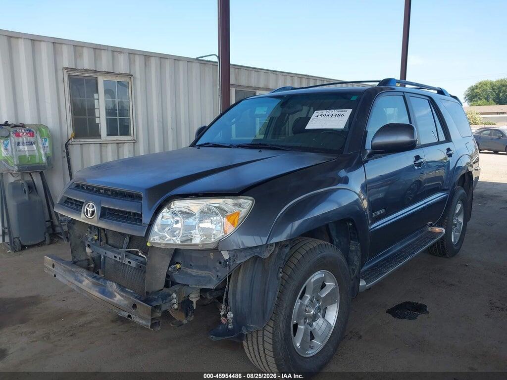 JTEZU17R958035260 2005 TOYOTA 4RUNNER photo no. 2