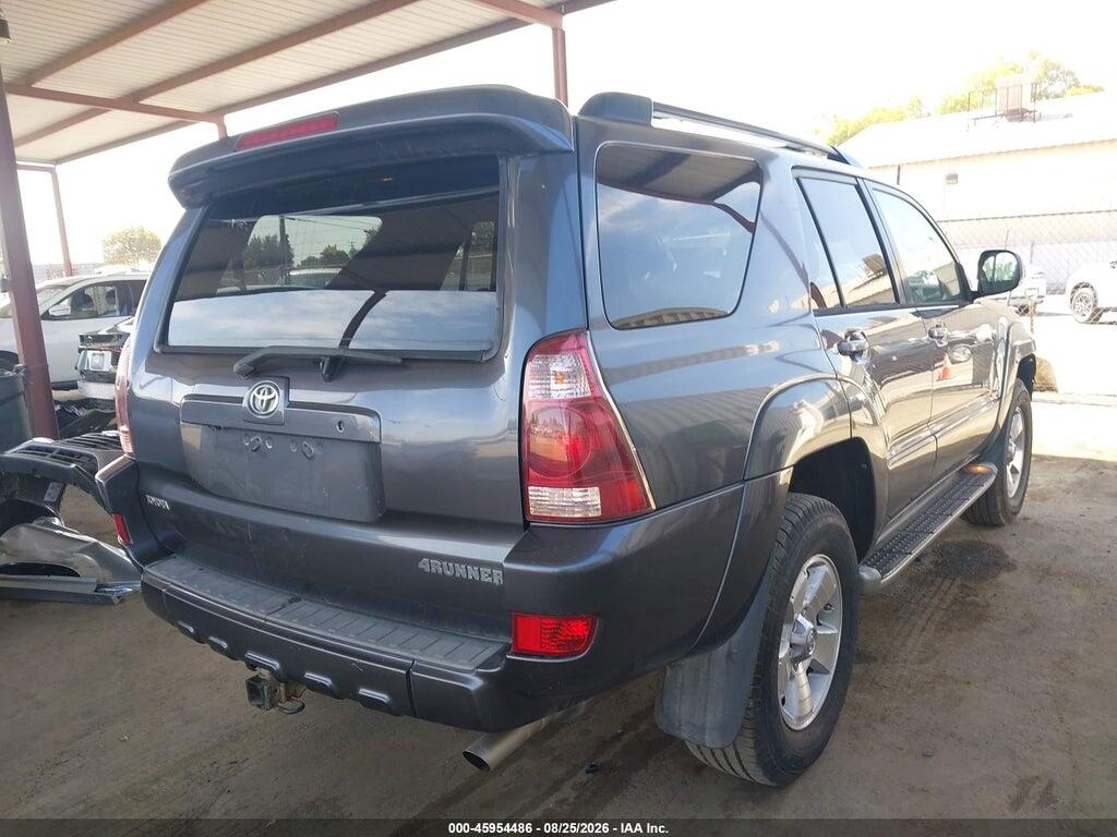 JTEZU17R958035260 2005 TOYOTA 4RUNNER photo no. 4