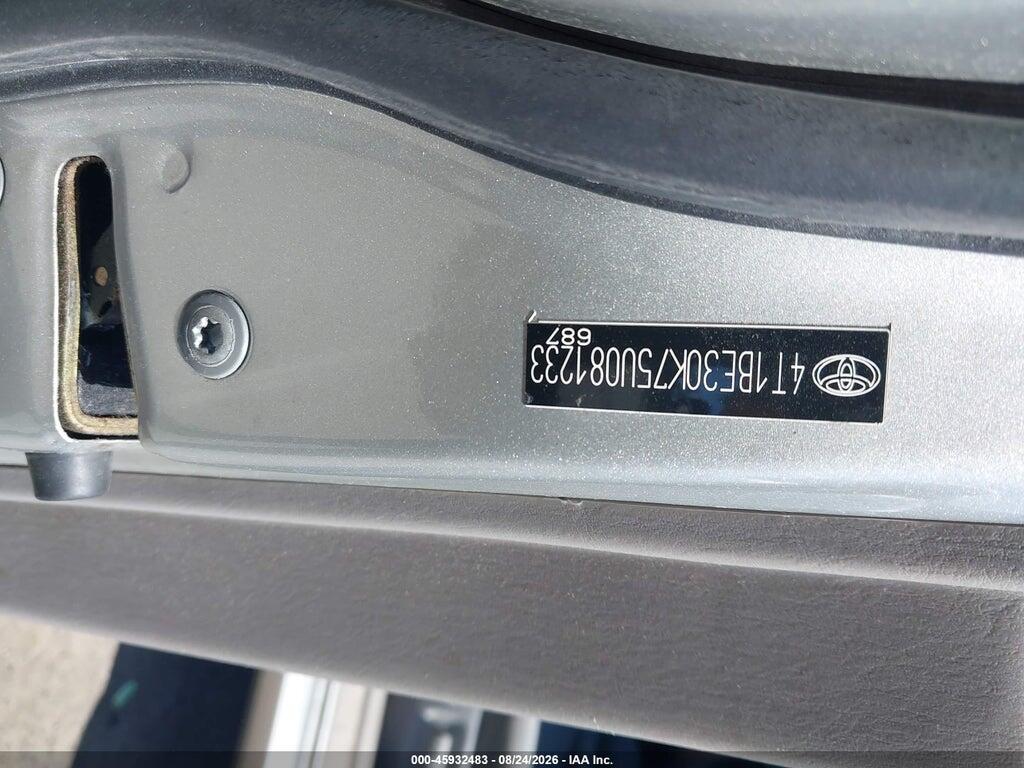 4T1BE30K75U081233 2005 TOYOTA CAMRY photo no. 12