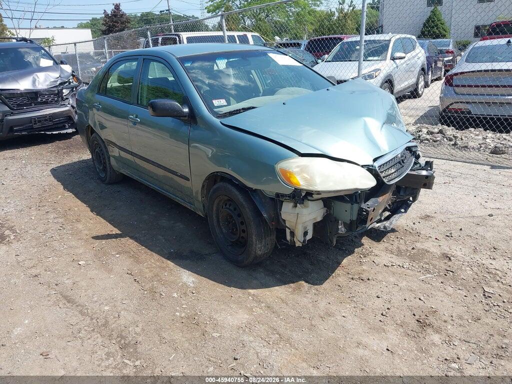 2005 TOYOTA COROLLA 2T1BR32E85C504639