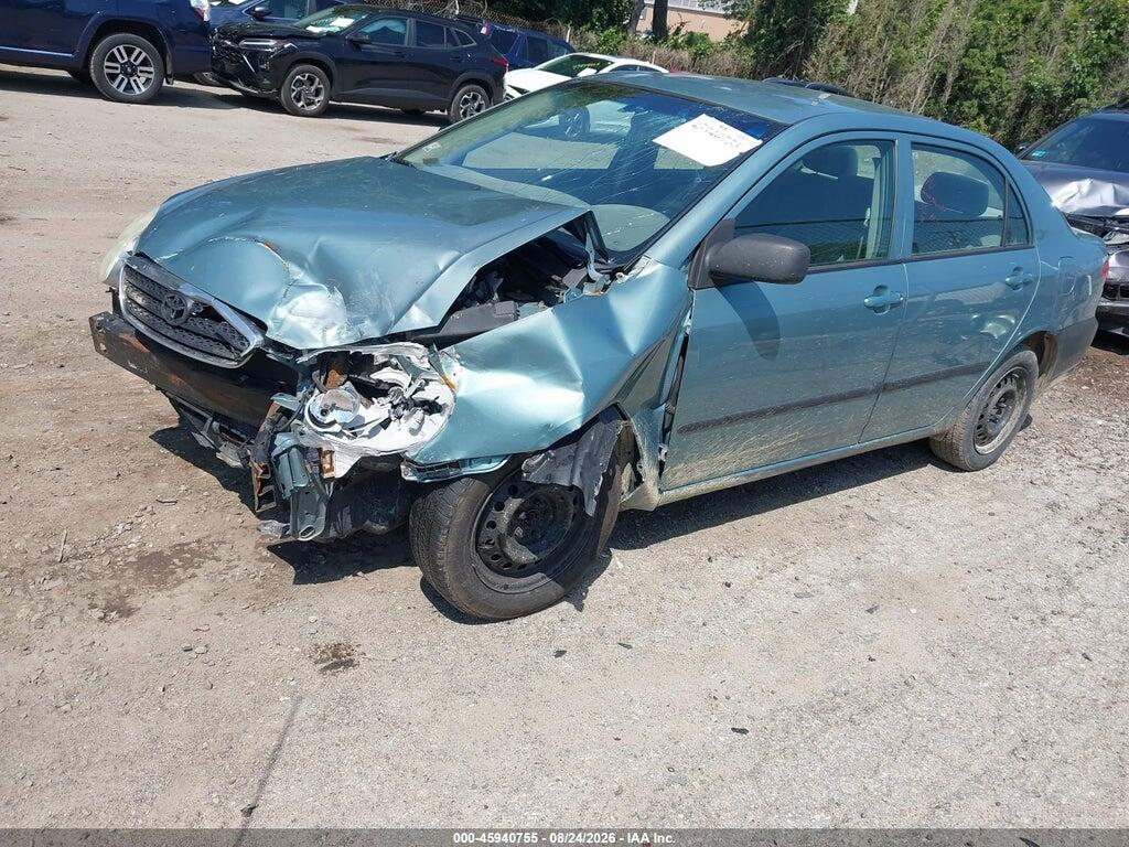 2T1BR32E85C504639 2005 TOYOTA COROLLA photo no. 2