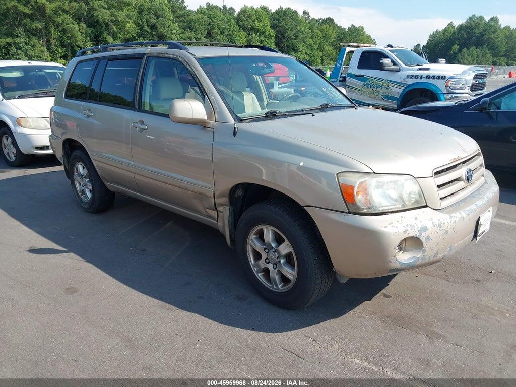 2005 TOYOTA HIGHLANDER JTEEP21A650067466