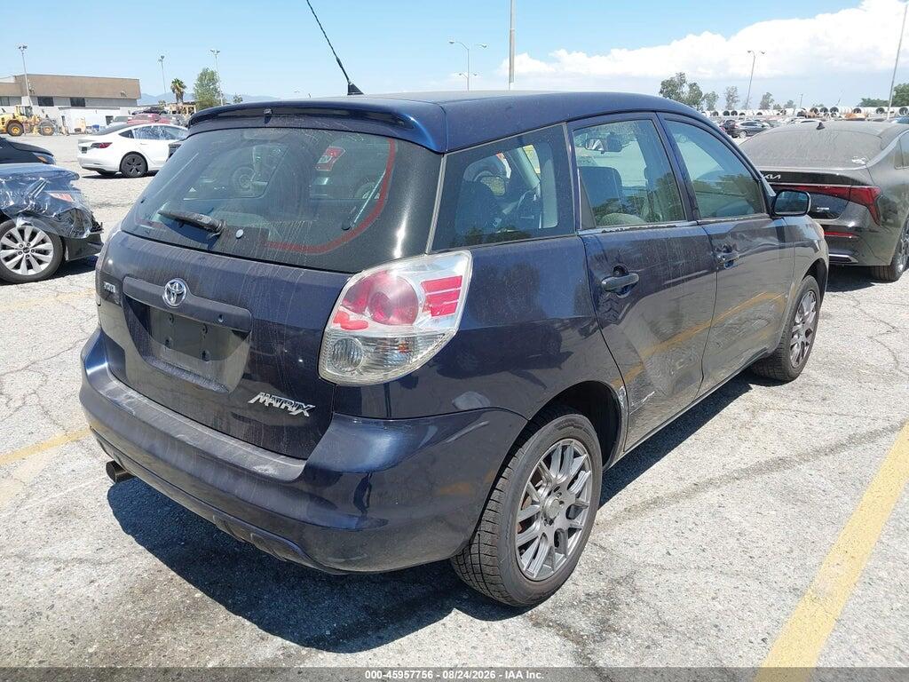 2T1KR32E25C369206 2005 TOYOTA MATRIX photo no. 4