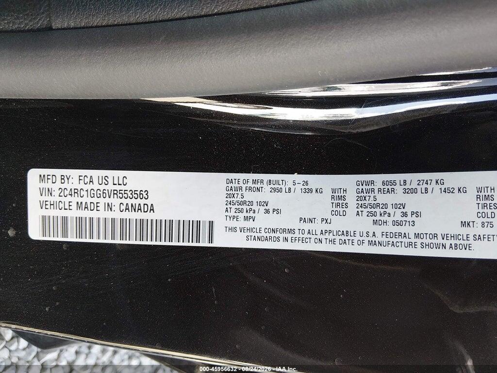2C4RC1GG6VR553563 2027 CHRYSLER PACIFICA photo no. 9