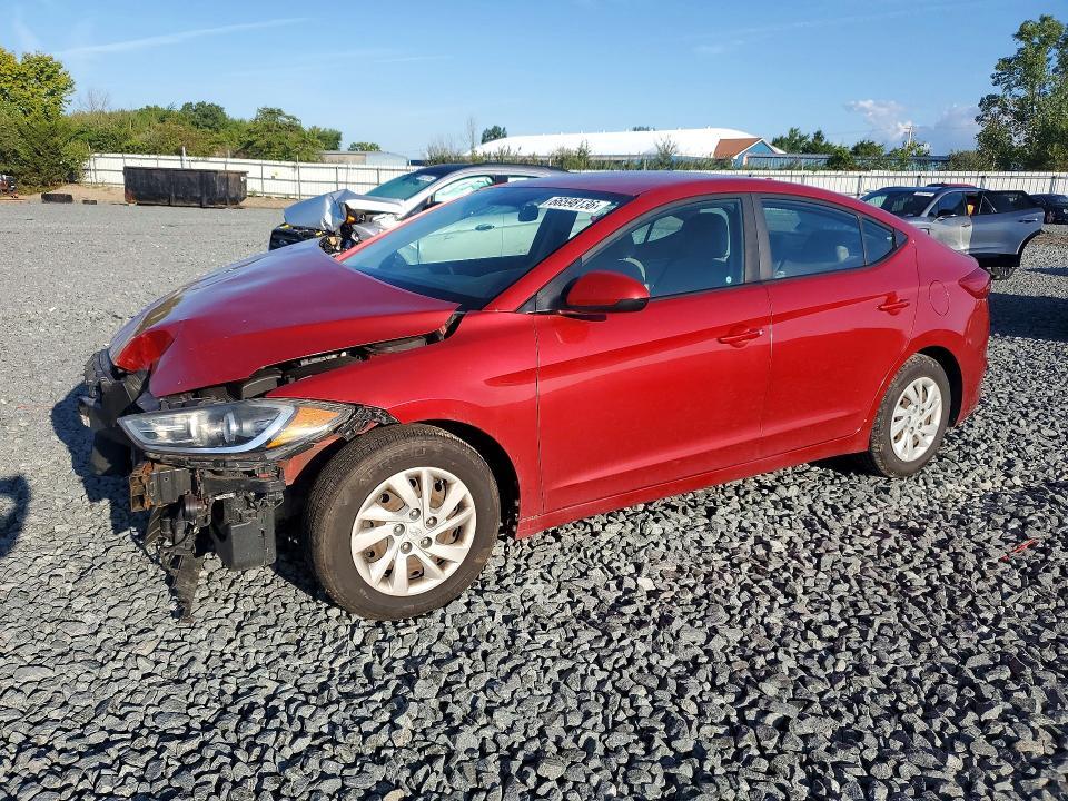 2017 HYUNDAI ELANTRA 5NPD74LF6HH132862