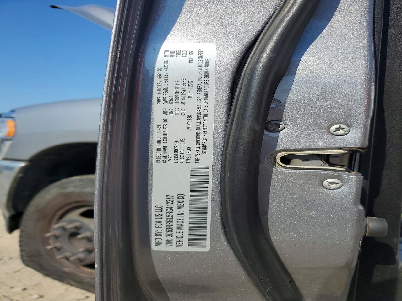 3C63RRGL5RG412387 2024 RAM 3500 photo no. 12