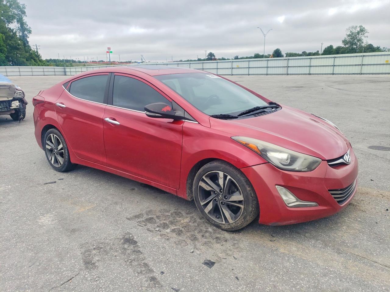KMHDH4AE7FU237691 2015 HYUNDAI ELANTRA photo no. 4