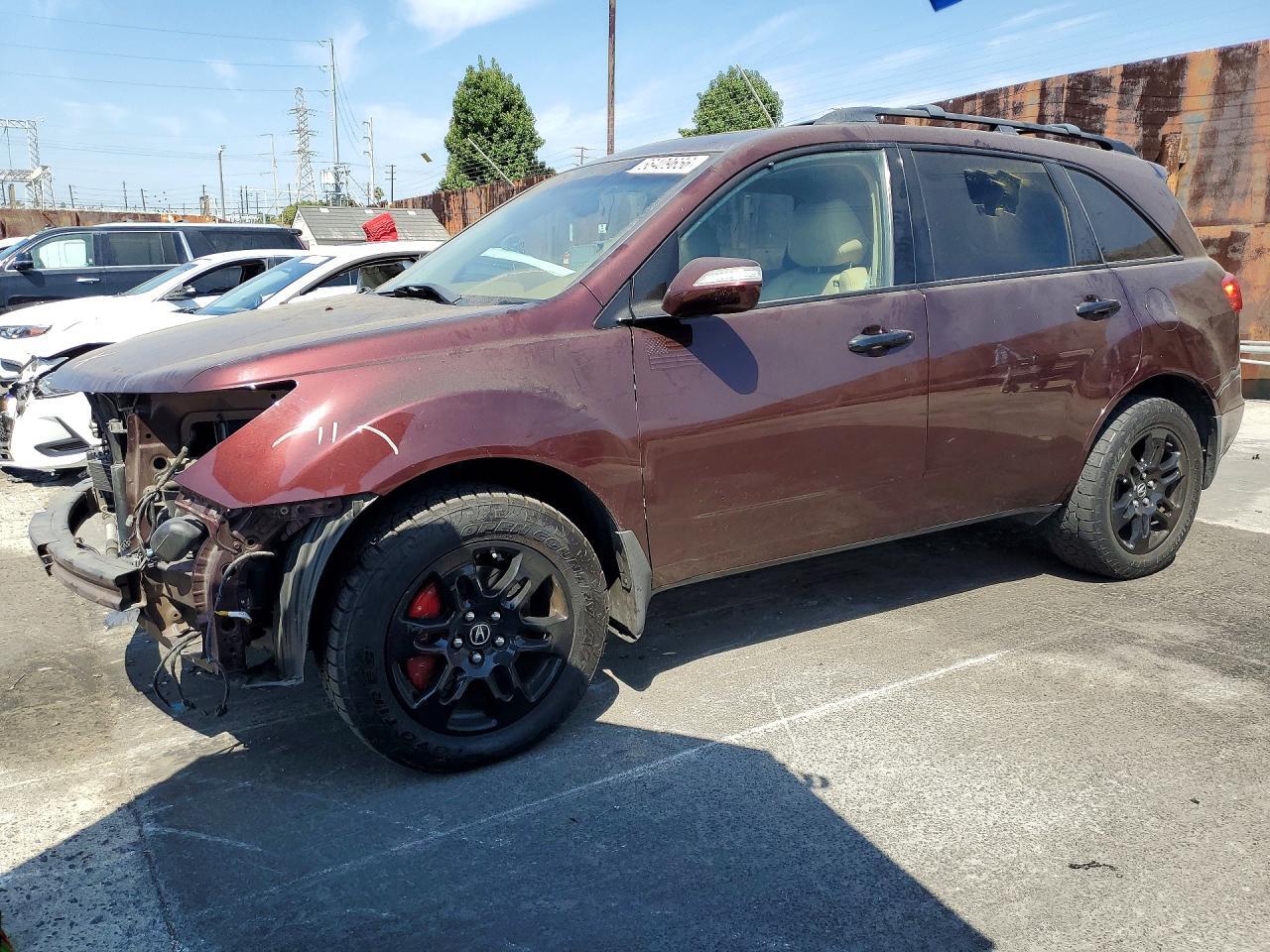 2HNYD28239H522004 2009 ACURA MDX photo no. 1