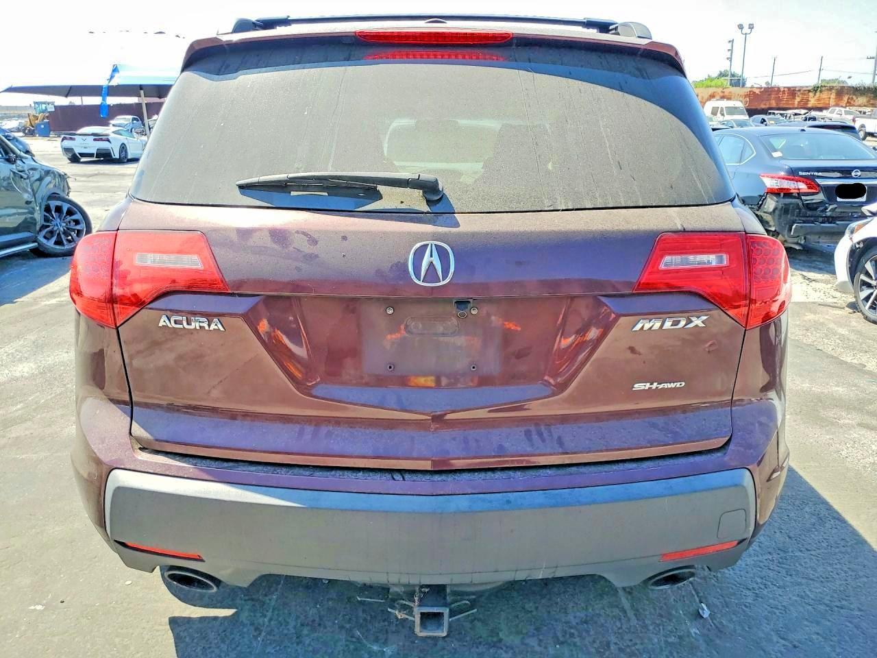 2HNYD28239H522004 2009 ACURA MDX photo no. 6