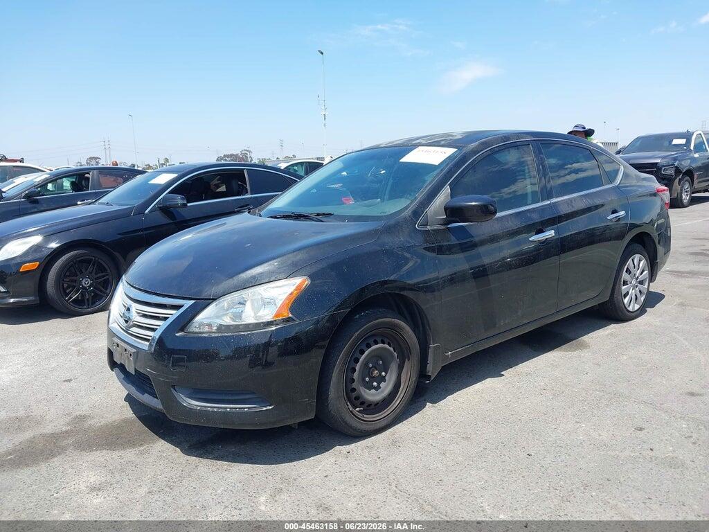 3N1AB7AP7EY281166 2014 NISSAN SENTRA photo no. 2
