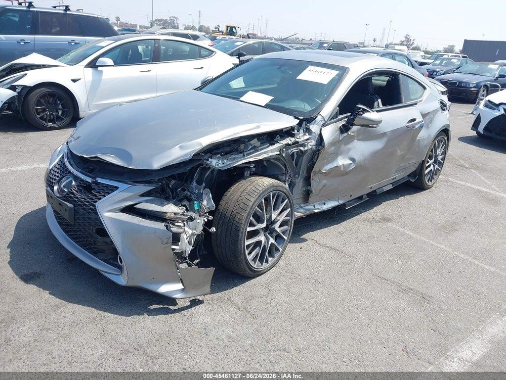 JTHHE5BC9H5017157 2017 LEXUS RC 350 photo no. 2